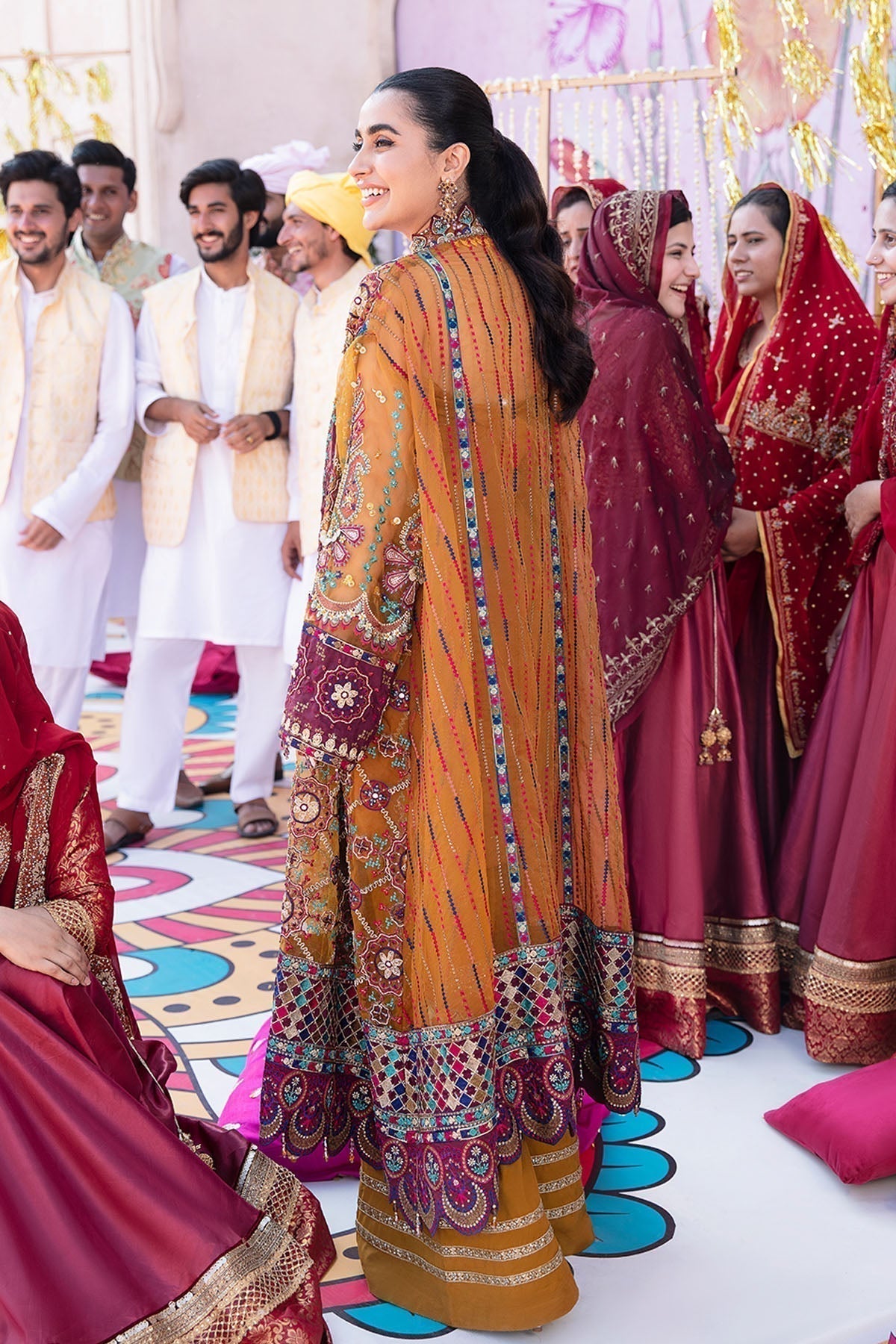 Nureh | Jhoomro Wedding Formals | Gulshan Shirt - House Of Anaya