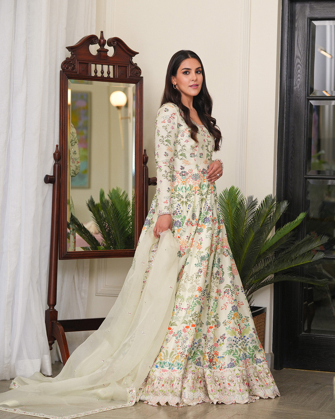 Faiza Saqlain | Lenora Luxury Pret | Floretta - House Of Anaya