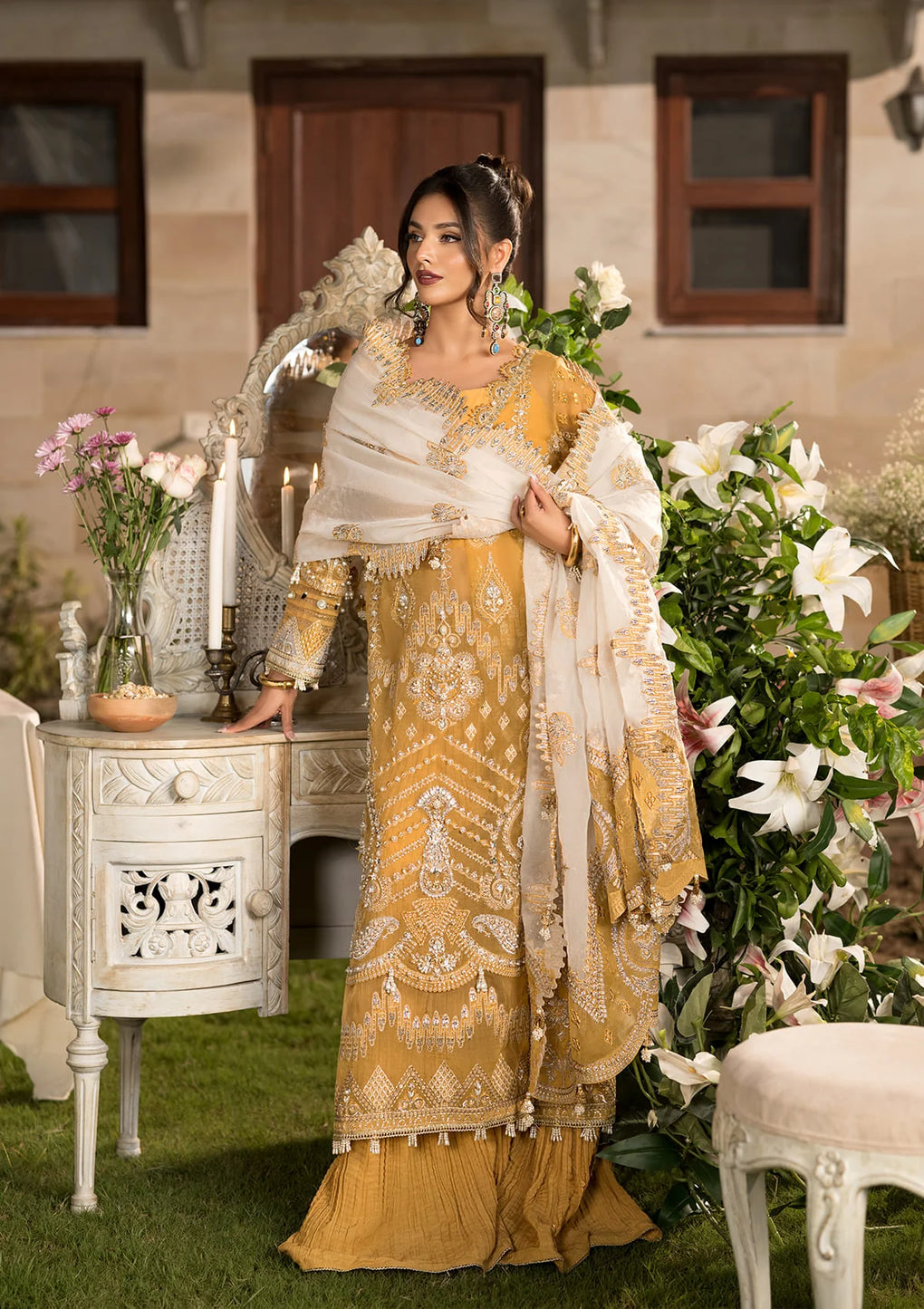 Elaf Premium | Formal Handwork Collection | EFH-07 SAHAR - House Of Anaya