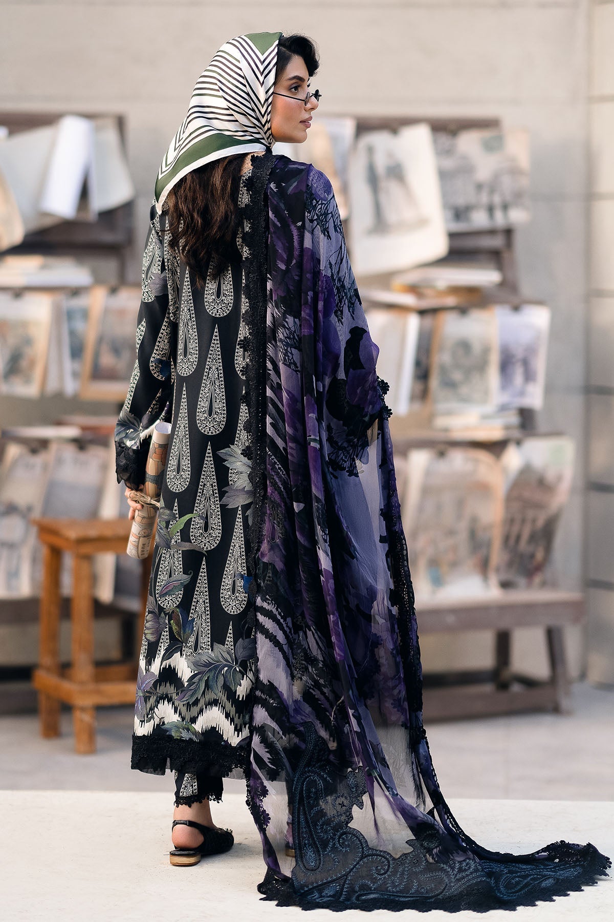 Nureh | Glam Girl Lawn | GL-19 - House Of Anaya
