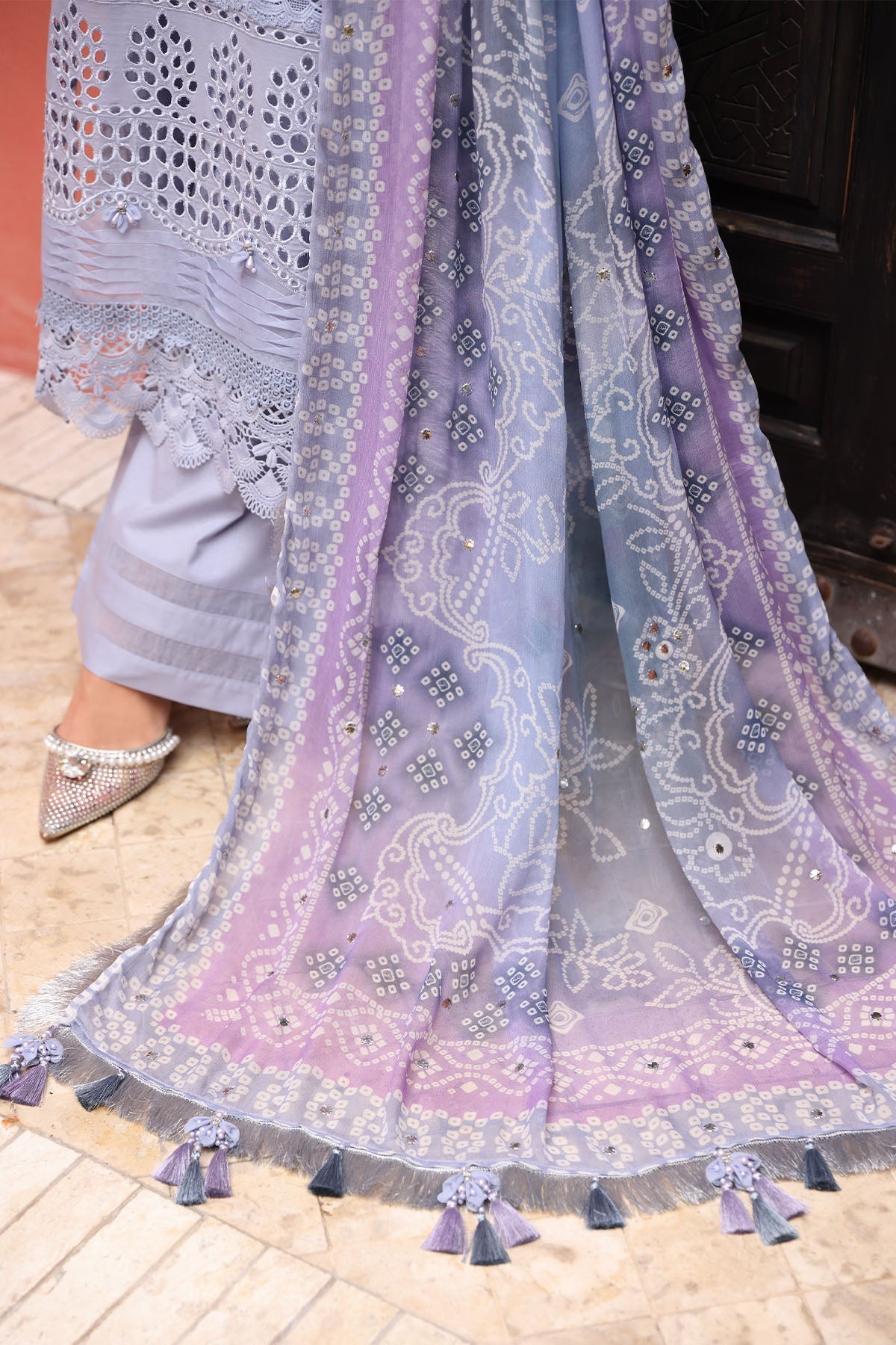 Nureh | Bazaar Lawn 25 | NE-108 - House Of Anaya