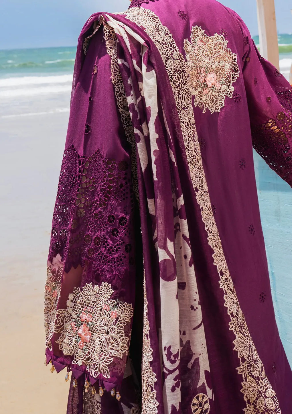 Elaf Premium | Hai Kuch Festive Lawn 24 | EHK-06 Hania - House Of Anaya