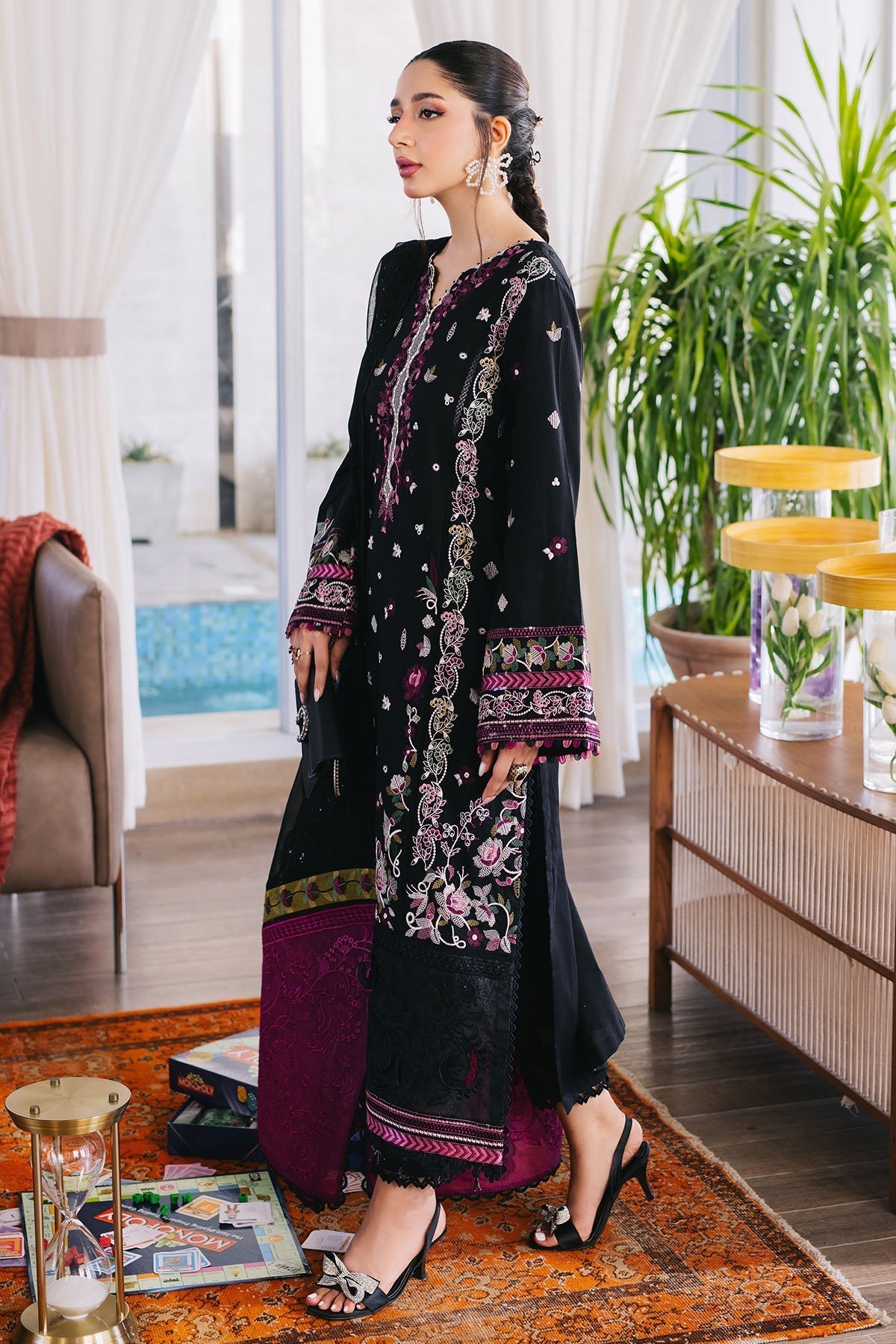 Nureh | Eid Escape Lawn | BOTANICA NE-88