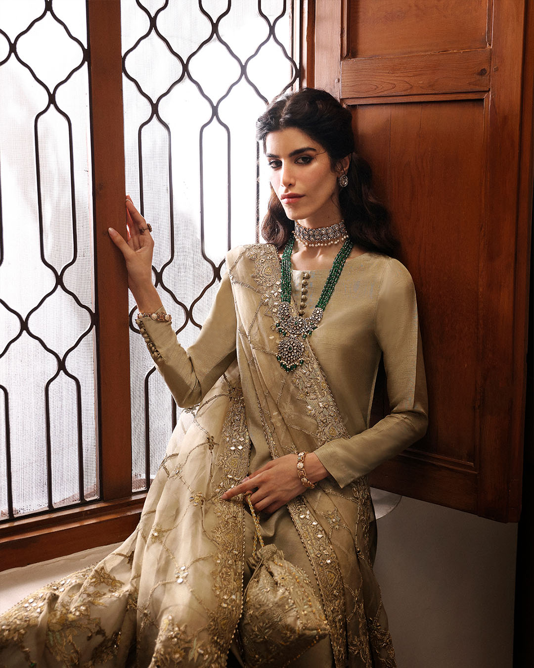 Faiza Saqlain | Mehermah Luxe Formals | Nainsi - House Of Anaya