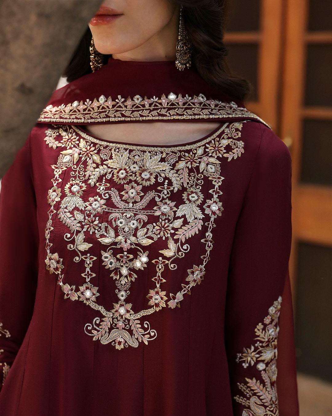 Faiza Saqlain | FS Luxe Mehermah | Norine - House Of Anaya