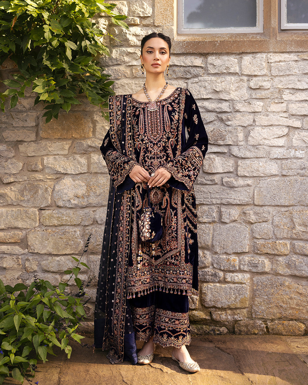 Faiza Saqlain | Adeen Formals | Divone - House Of Anaya