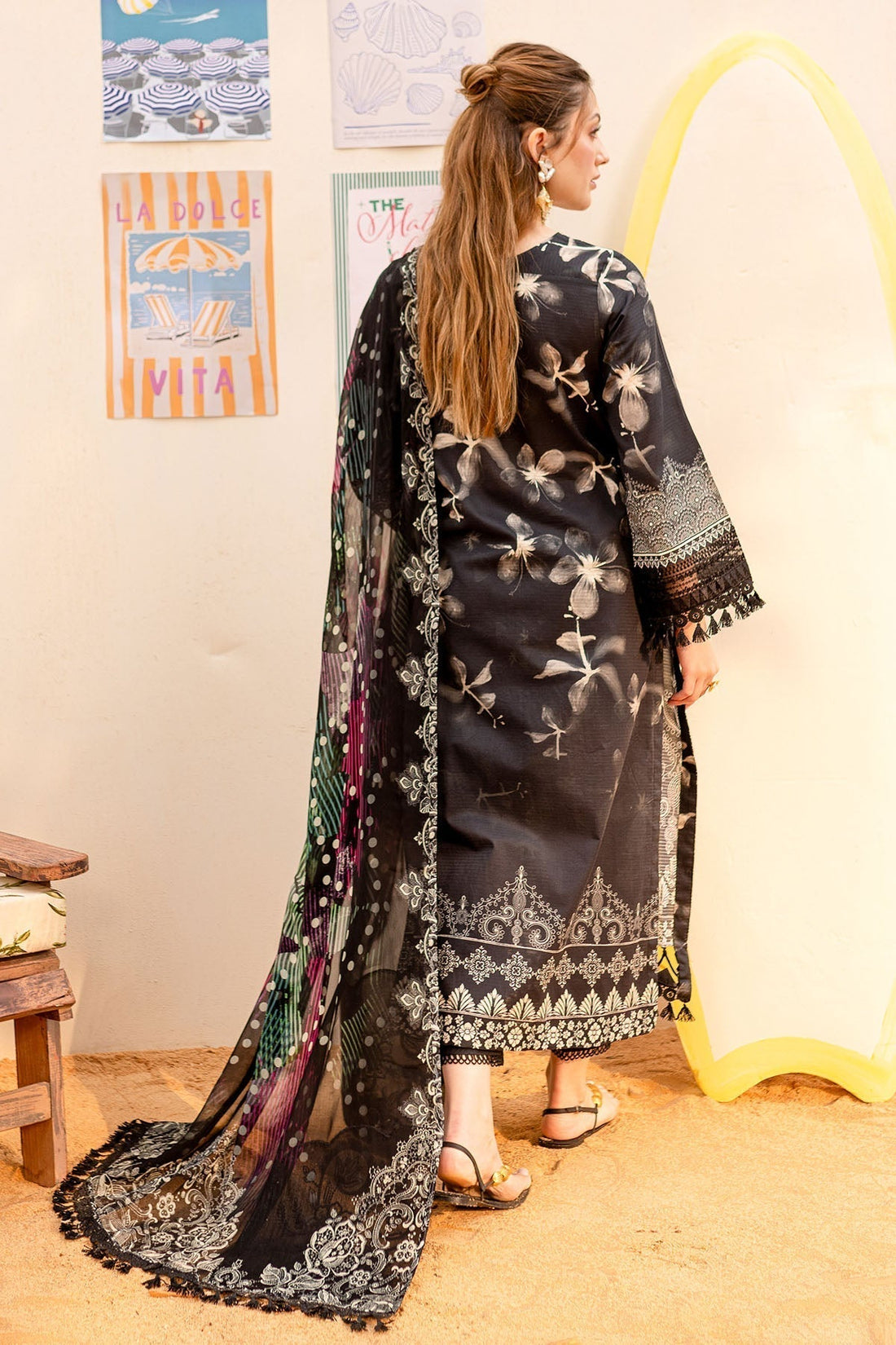 Nureh | Gardenia Lawn 25 |NSG-185 - House Of Anaya