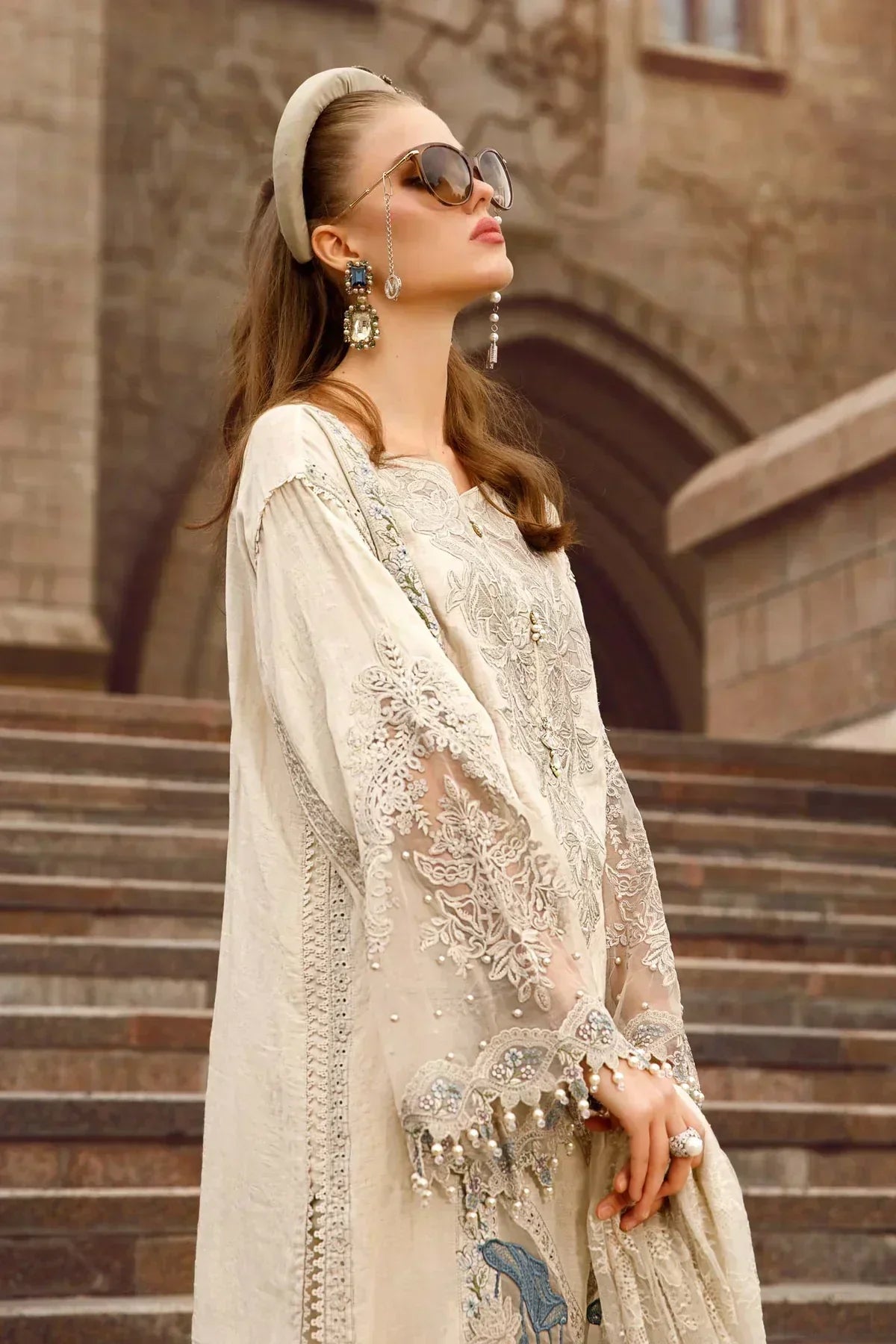 Maria B | Luxury Lawn | D-2307-B - House Of Anaya