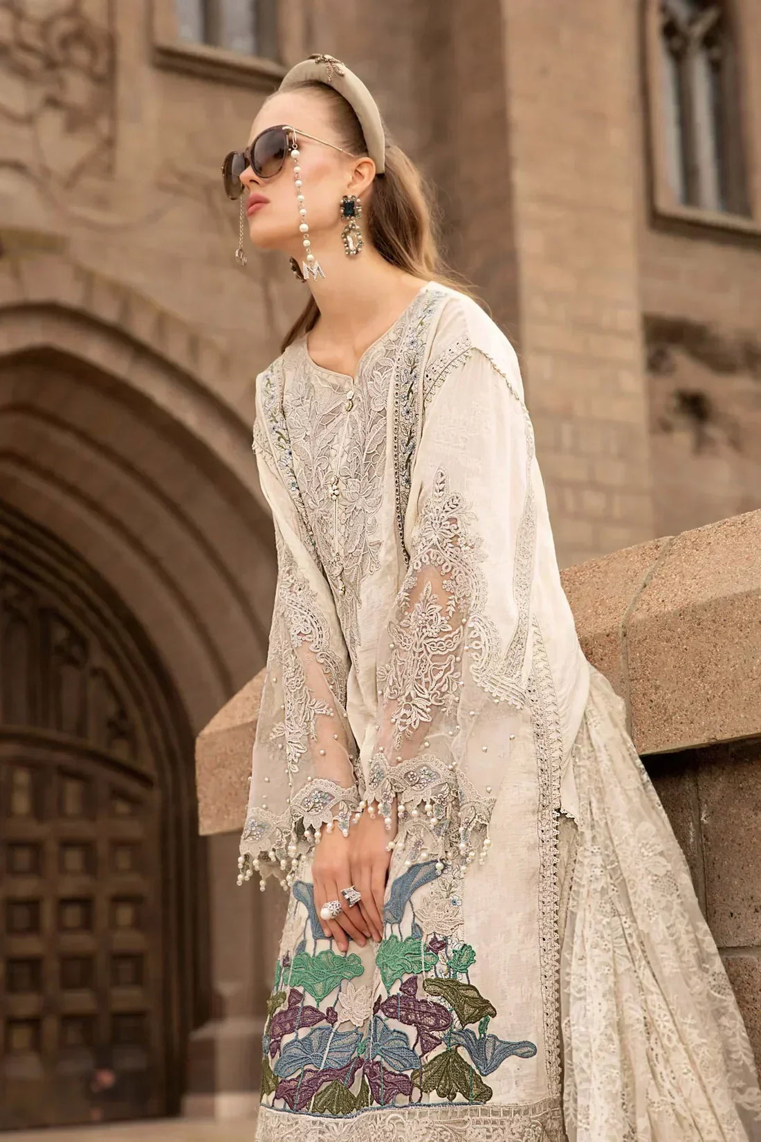 Maria B | Luxury Lawn | D-2307-B - House Of Anaya