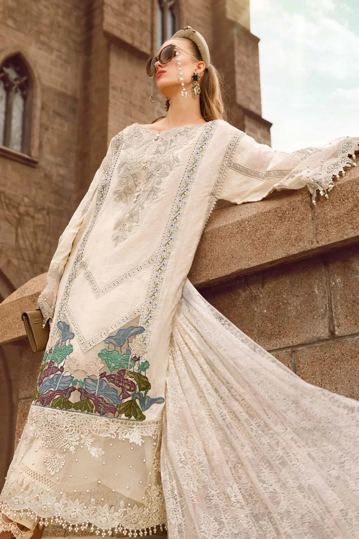Maria B | Luxury Lawn | D-2307-B - House Of Anaya