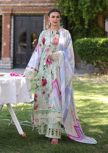Elaf Premium | Prints Chikankari 24 | 06B OASIS - House Of Anaya