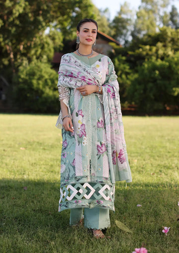 Elaf Premium | Prints Chikankari 24 | 05B CELESTIAL - House Of Anaya