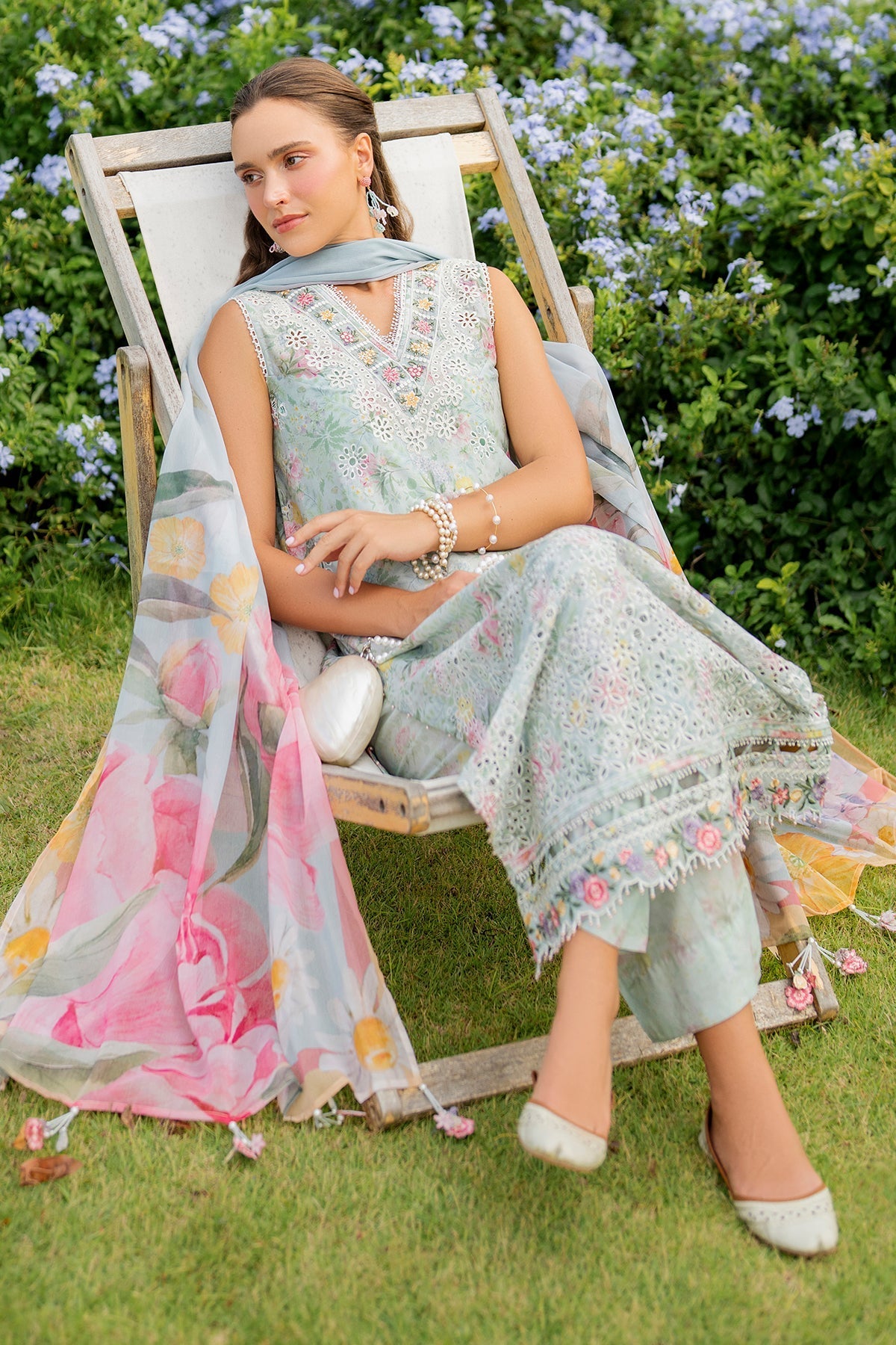 Baroque | Embroidered Lawn | SF-4217
