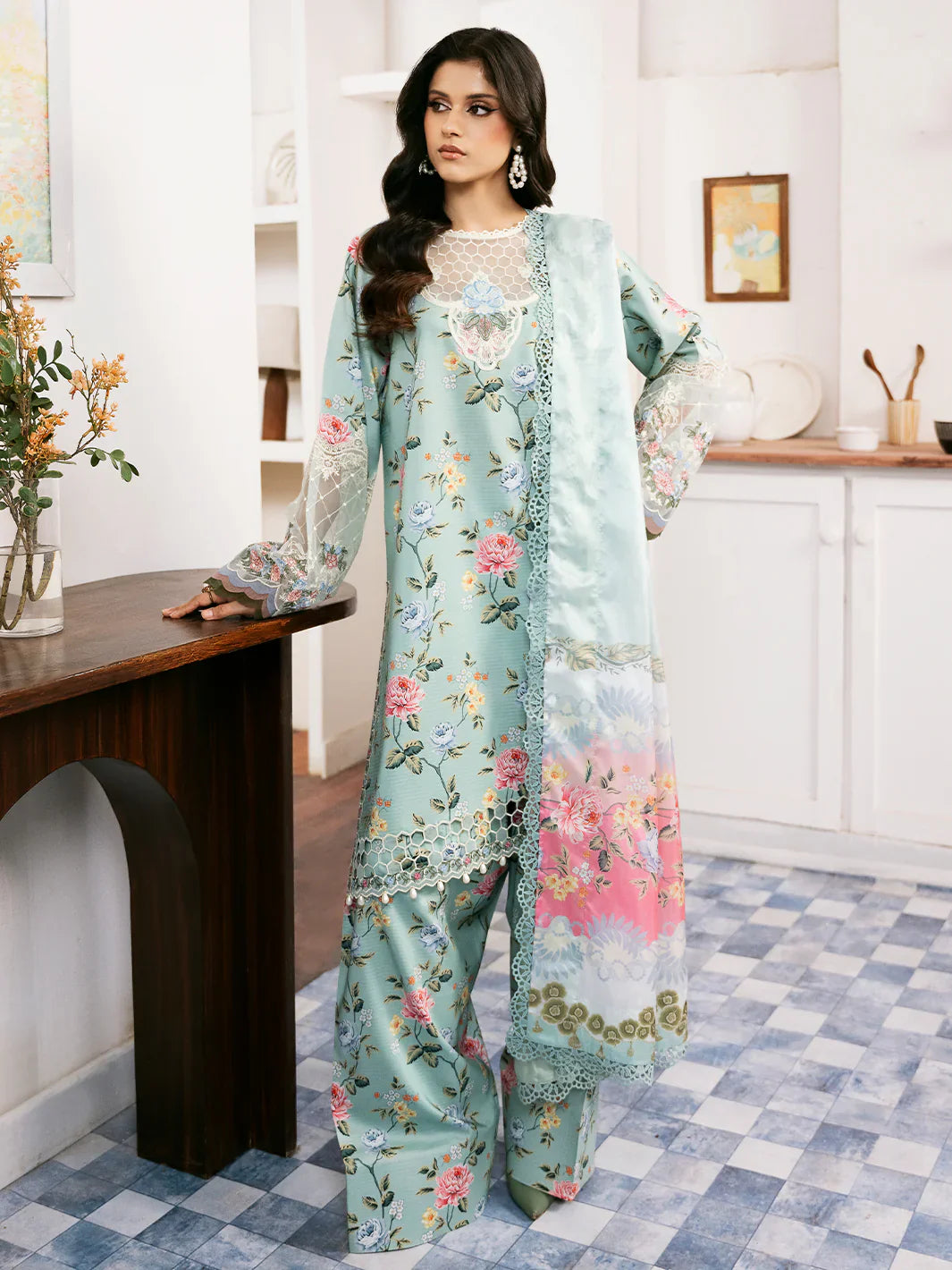 Bin ilyas | Noura Summer Edit | 71-A | 3 PC Lawn