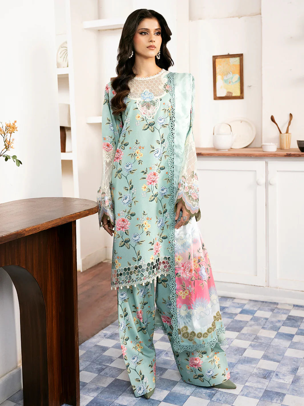 Bin ilyas | Noura Summer Edit | 71-A | 3 PC Lawn