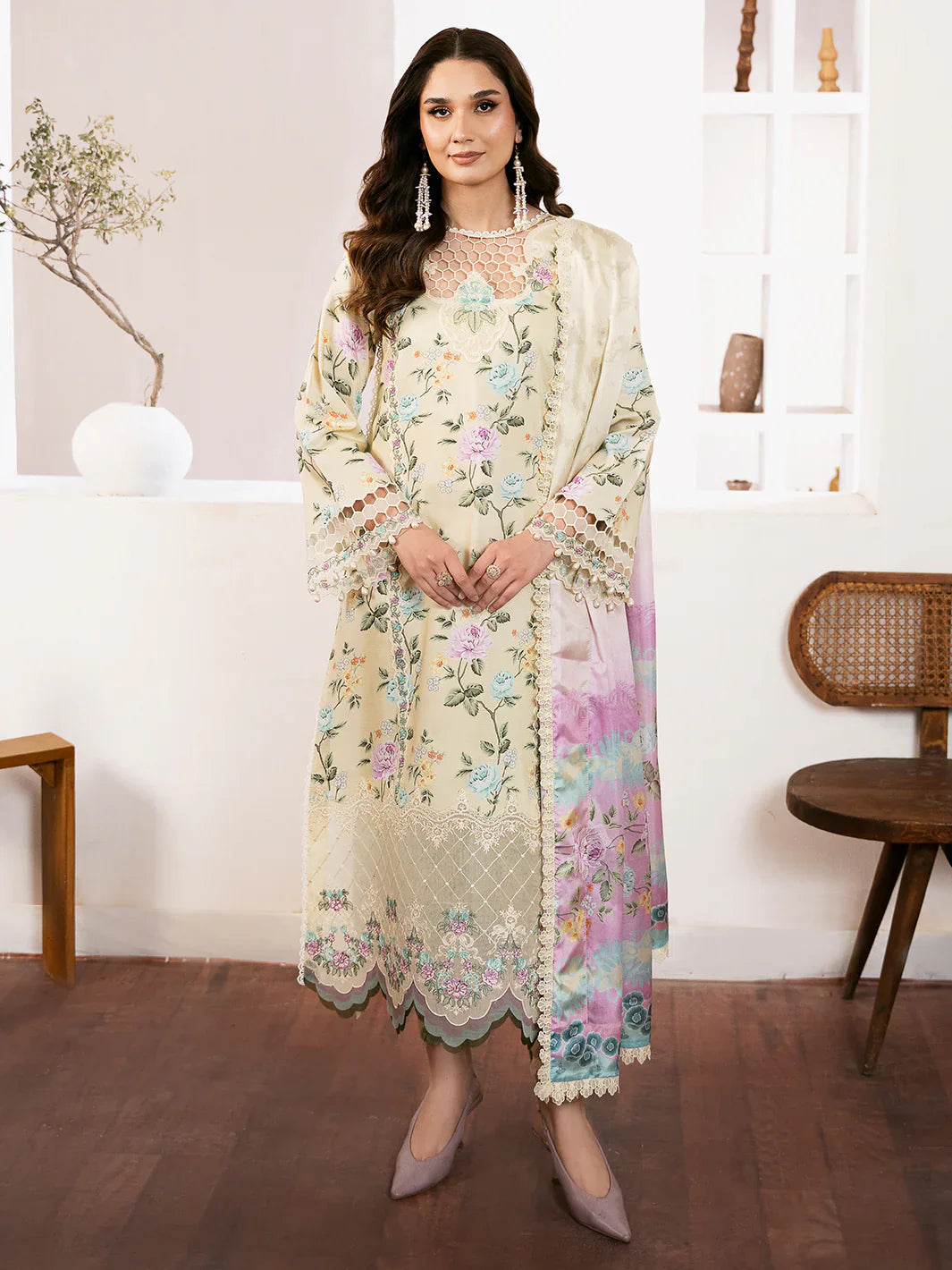 Bin ilyas | Noura Summer Edit | 71-B | 3 PC Lawn
