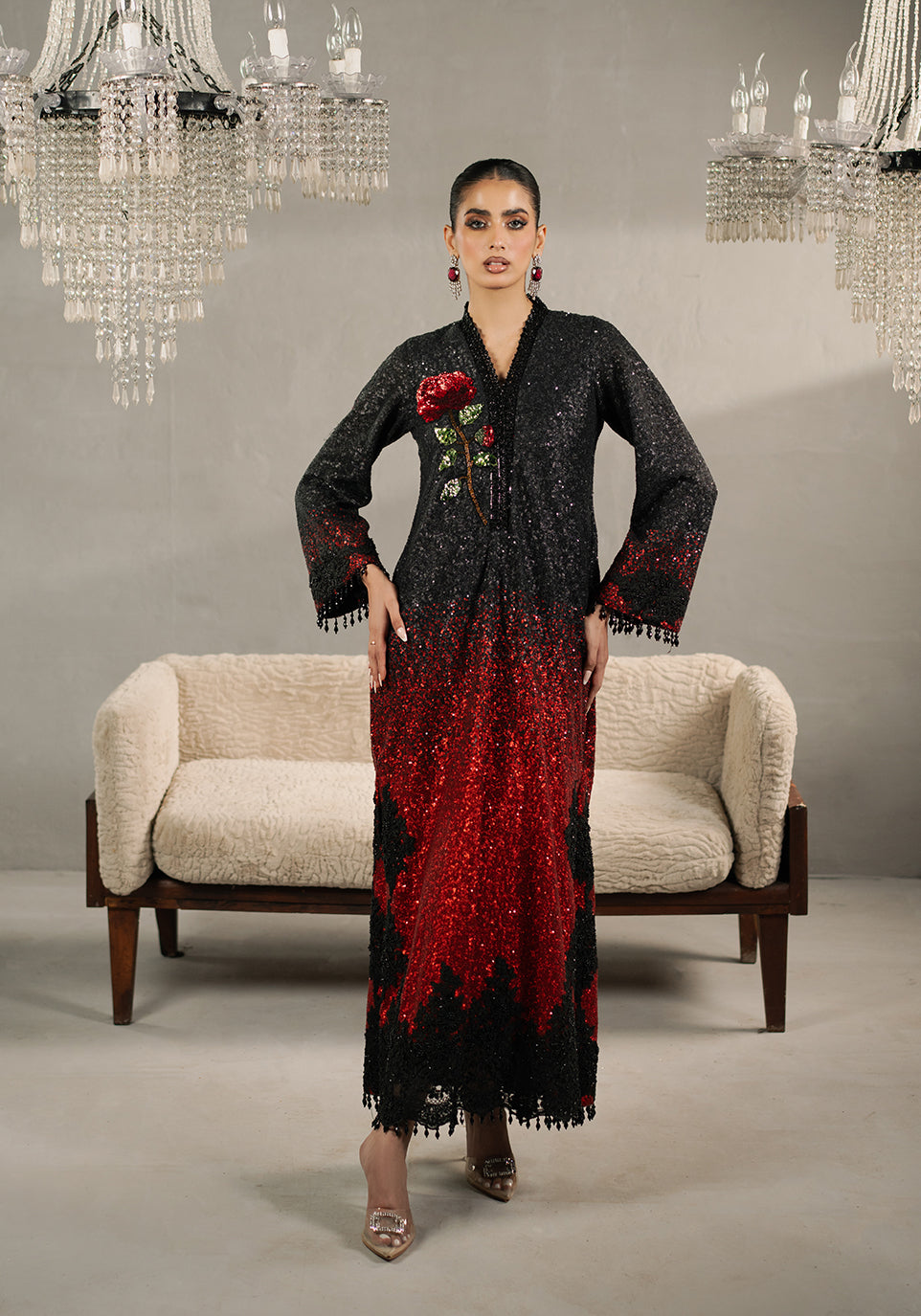 Zarqash | Silk Edit | ZQS 019 AMBER - House of Zarish