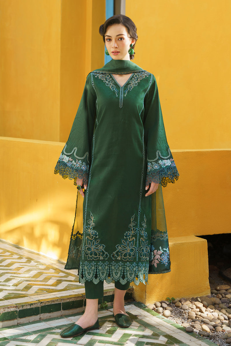 Baroque | Luxury Pret 24 | JACQUARD LAWN UF-572 - House Of Anaya