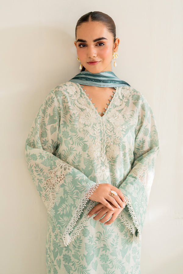 Baroque | Luxury Pret 24 | LAWN UF-677 - House Of Anaya