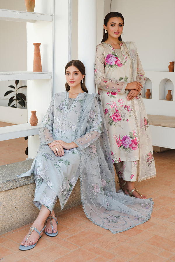 Baroque | Luxury Pret 24 | LAWN UF-651 - House Of Anaya