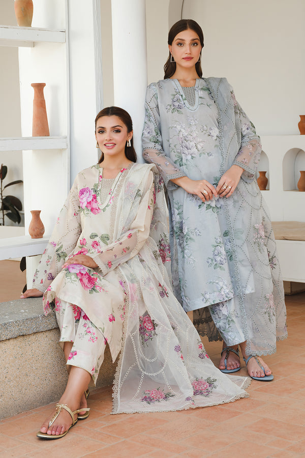 Baroque | Luxury Pret 24 | LAWN UF-652 - House Of Anaya