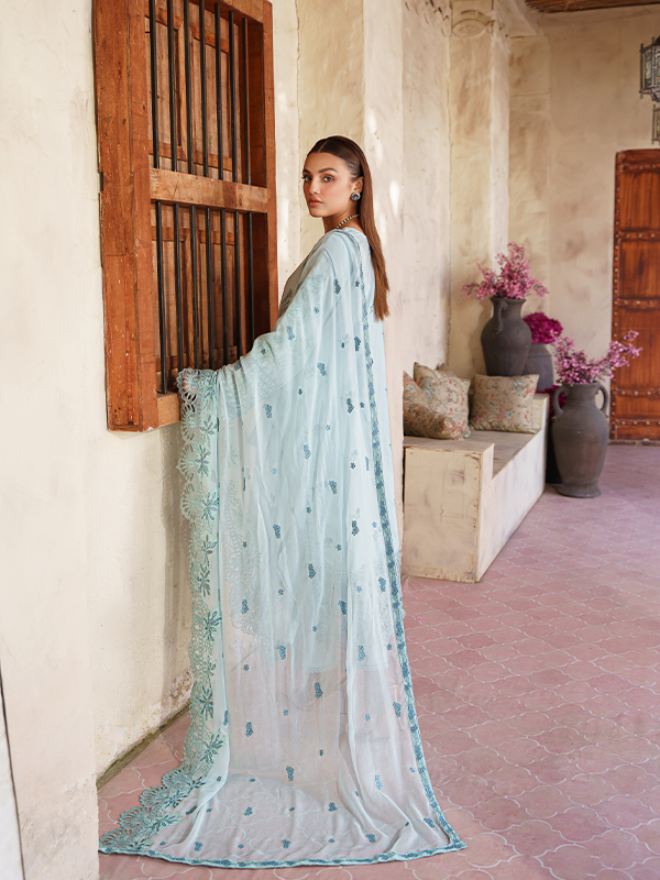 Zebtan | Zeenat Luxury Lawn Eid Collection | ZL 06 - House of Zarish