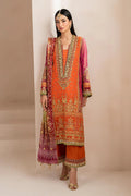 Baroque | Stitched New | EMBROIDERED CHIFFON UF-706 - House Of Anaya