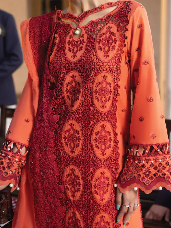 Faiza Faisal | Maya Luxury Lawn | Paula - House Of Anaya