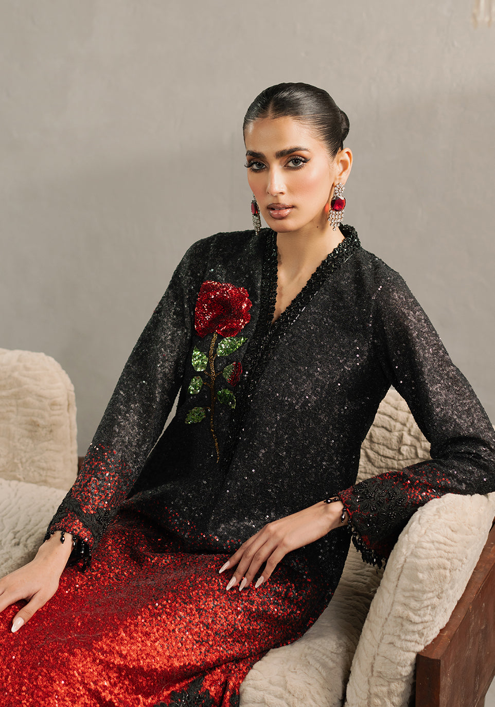 Zarqash | Silk Edit | ZQS 019 AMBER - House of Zarish