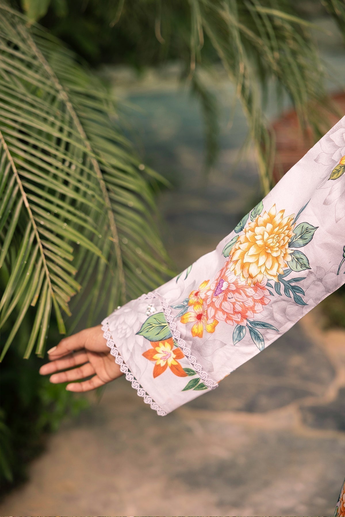 Alizeh | Sheen Lawn Prints 24 | FIONA - House Of Anaya
