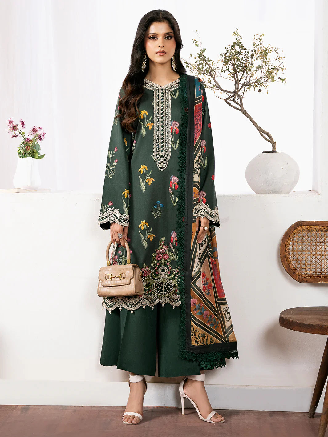 Bin ilyas | Noura Summer Edit | 77-B | 3 PC Lawn