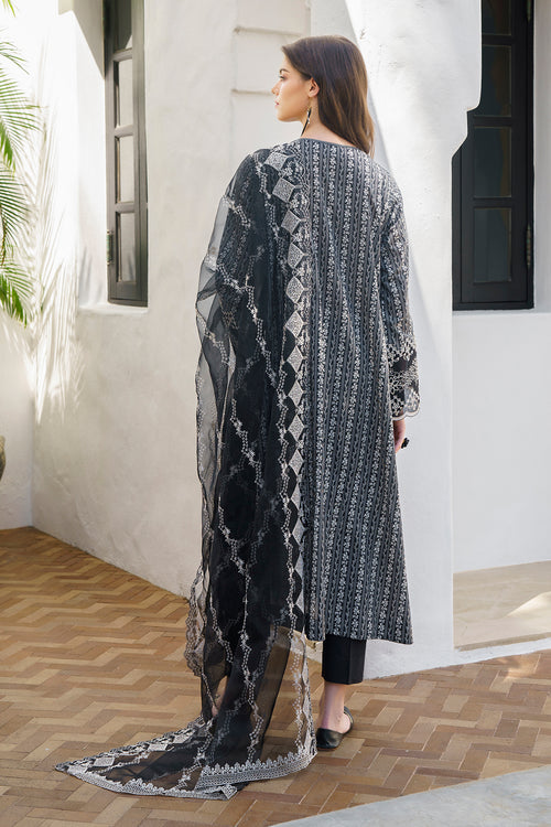 Baroque | Luxury Pret 24 | LAWN UF-573 - House Of Anaya