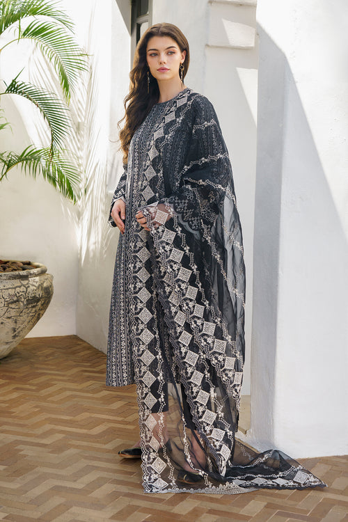 Baroque | Luxury Pret 24 | LAWN UF-573 - House Of Anaya