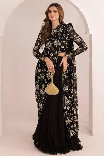 Jazmin | Formals Collection | EMBROIDERED CHIFFON UC-3021 - House Of Anaya
