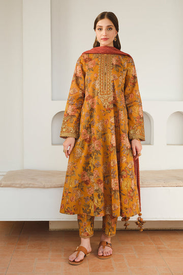 Baroque | Luxury Pret 24 | LAWN UF-653 - House Of Anaya