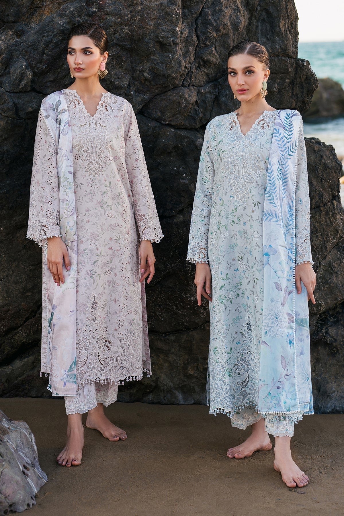Baroque | Embroidered Lawn | SF-4129