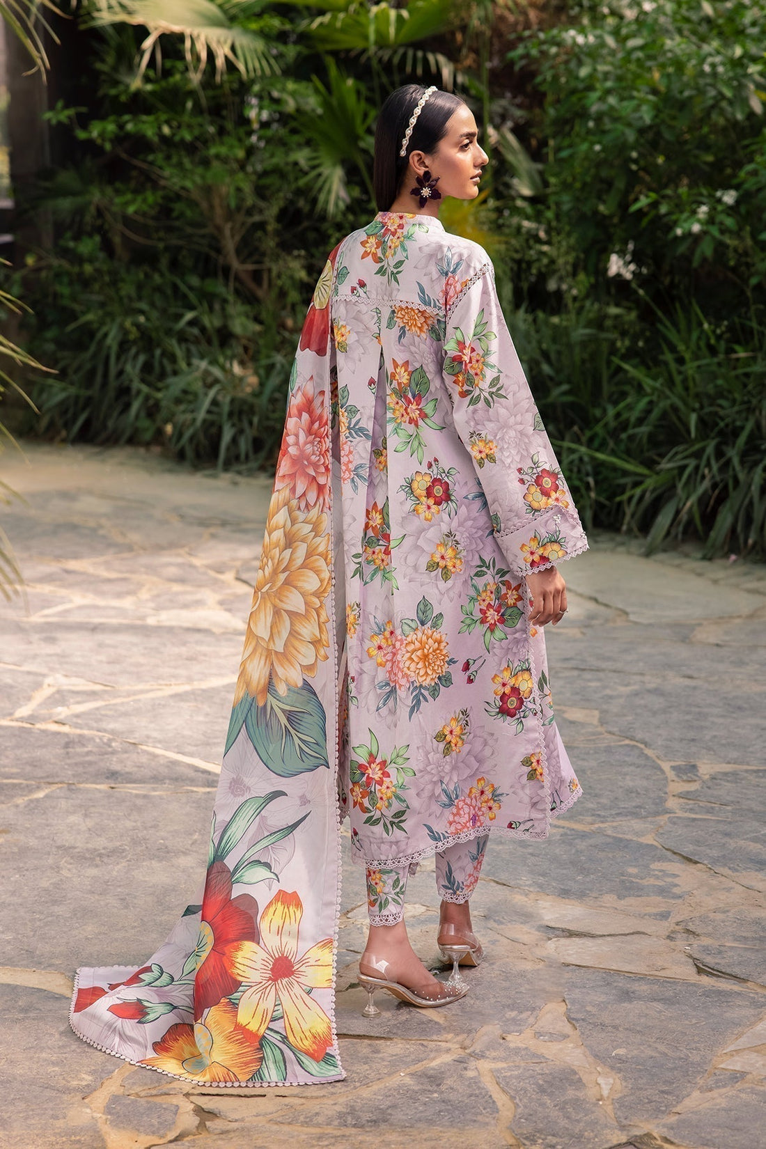 Alizeh | Sheen Lawn Prints 24 | FIONA - House Of Anaya