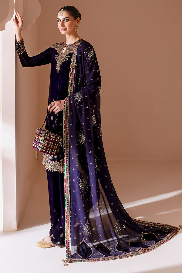 Jazmin | Chandni Velvet Formals 25 | Embroidered Velvet Formal CVF D-08
