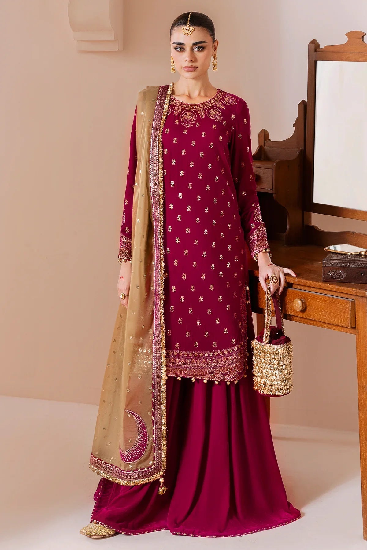 jazmin | Chandani Velvet Formals '25 | Embroidered Velvet Formal CVF D-11