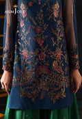Asim Jofa | Lumiere Formals | AJLFC-07 EMBROIDERED NET