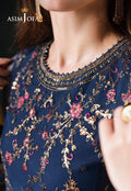 Asim Jofa | Lumiere Formals | AJLFC-07 EMBROIDERED NET