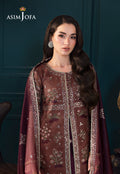 Asim Jofa | Lumiere Formals | AJLFC-08 EMBROIDERED JAVERIA NET