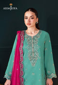 Asim Jofa | Lumiere Formals | AJLFC-04 EMBROIDERED RAW SILK