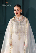 Asim Jofa | Lumiere Formals | AJLFC-03 EMBROIDERED ORGANZA