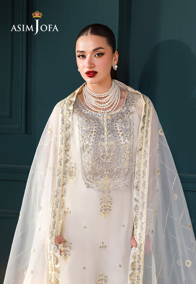 Asim Jofa | Lumiere Formals | AJLFC-03 EMBROIDERED ORGANZA