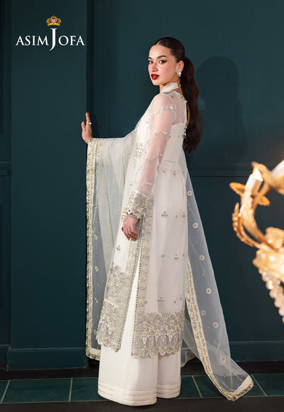 Asim Jofa | Lumiere Formals | AJLFC-03 EMBROIDERED ORGANZA