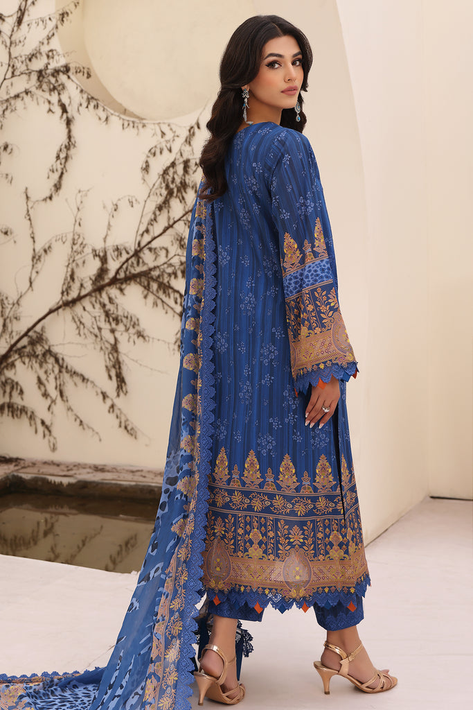 Charizma | Naranji Embroidered Lawn 24 | CN4-005 - House of Zarish