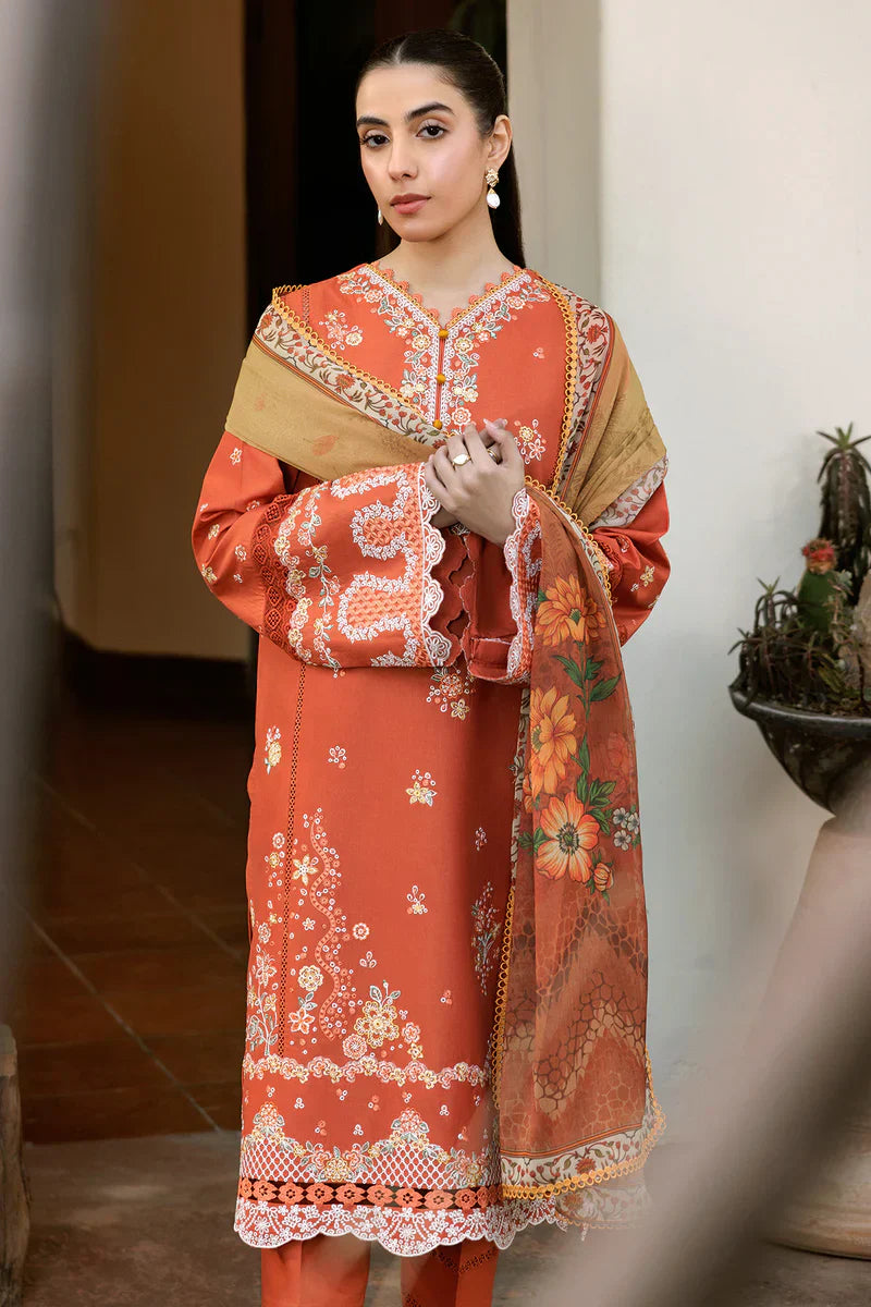 Farasha | Summer weaves | Orange Petal