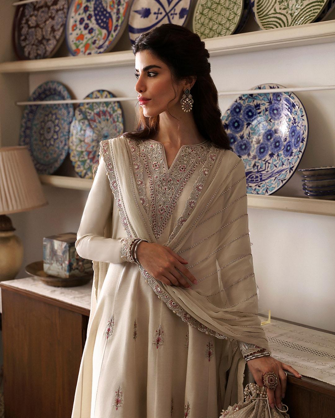Faiza Saqlain | FS Luxe Mehermah | Sabina - House Of Anaya