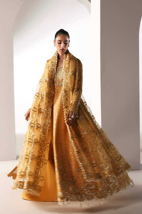 Emaan Adeel | Serein Luxe Silk | GOLDEN HOUR